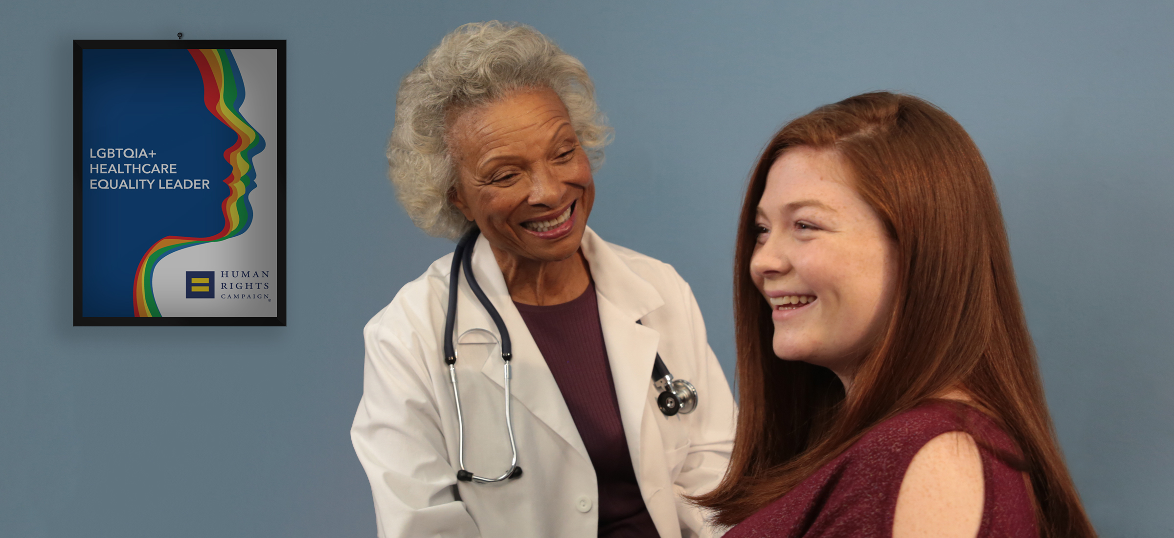 Gay couple with their daughter
